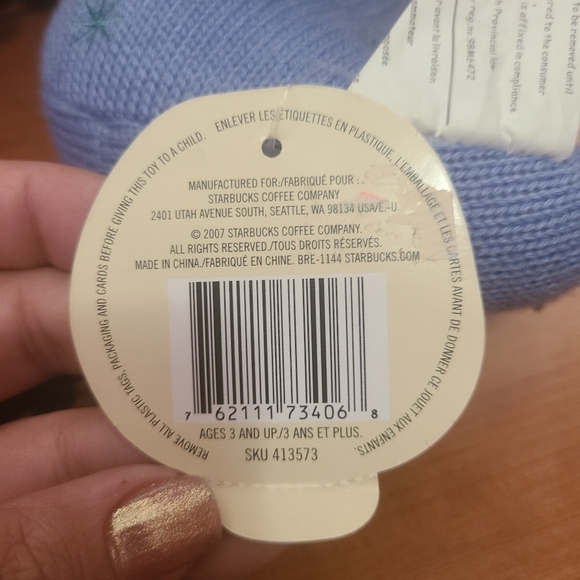 STARBUCKS Knit Plushies - Reading Owl and Bird with Glasses - Plush - Picture 4 of 4